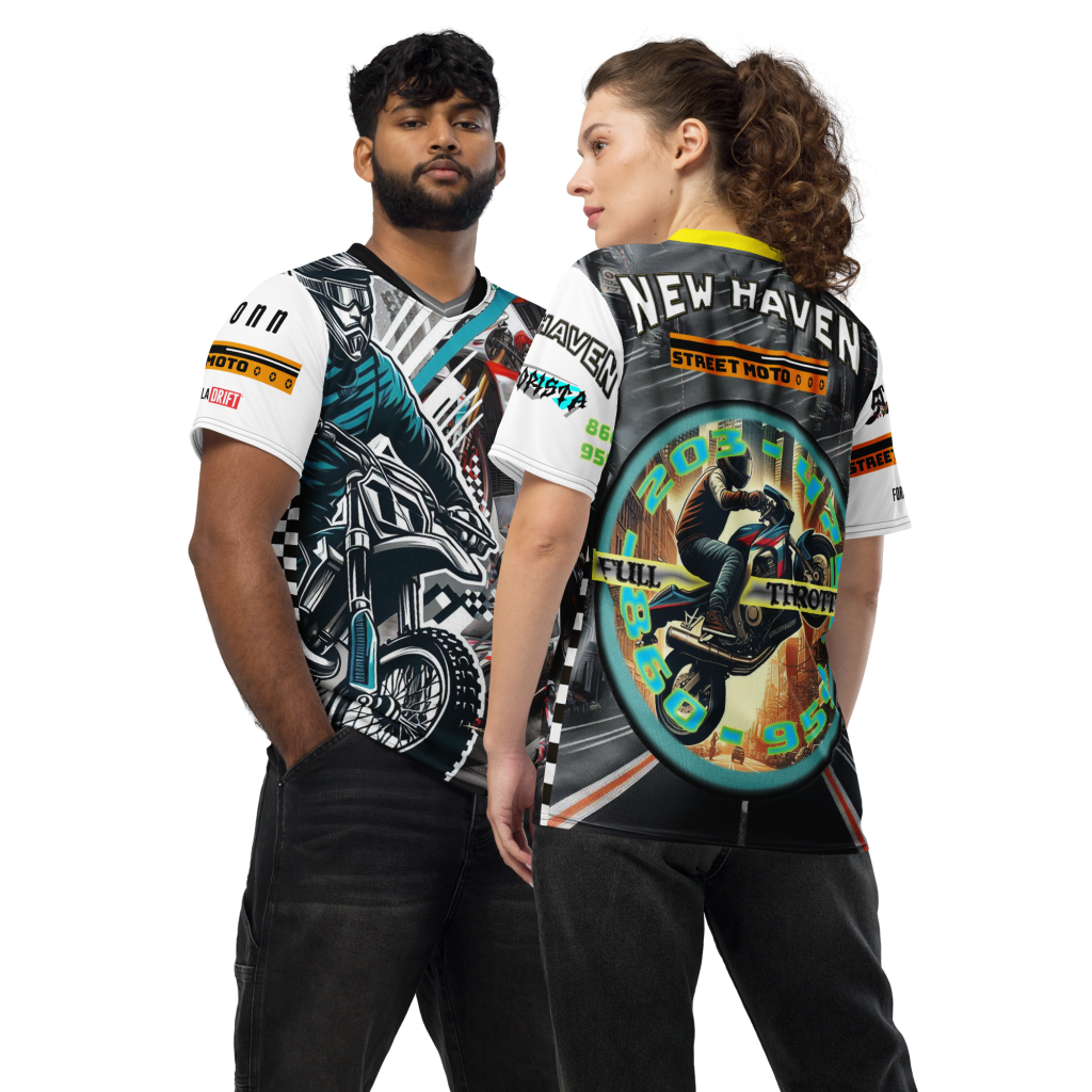 New Haven Street Moto sports jersey