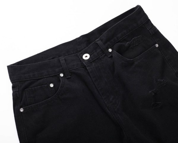 Loose Dad Denim Shorts Men - Image 5